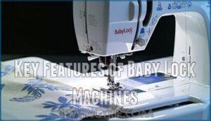 key features of baby lock machines