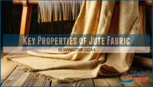 key properties of jute fabric