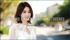 lace and elegant finishing touches