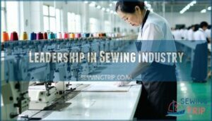 leadership in sewing industry