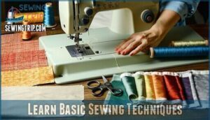 learn basic sewing techniques