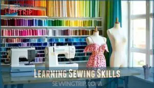 learning sewing skills
