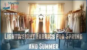 lightweight fabrics for spring and summer