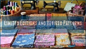 limited editions and retired patterns