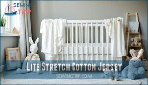 lite stretch cotton jersey