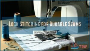 lock stitching for durable seams