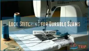 lock stitching for durable seams