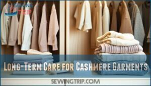 long-term care for cashmere garments