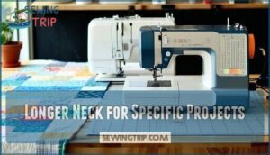 longer neck for specific projects
