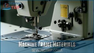 machine frame materials