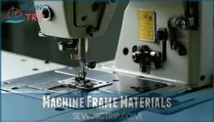 machine frame materials