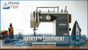 maintain equipment