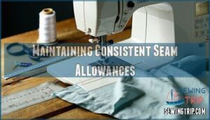 maintaining consistent seam allowances