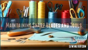 maintaining sharp blades and tools