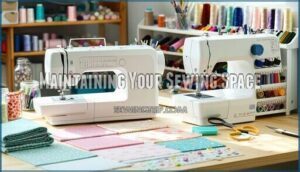 maintaining your sewing space