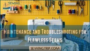 maintenance and troubleshooting for flawless seams