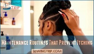 maintenance routines that prevent itching