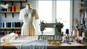 make accurate pattern adjustments