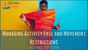 managing activity ease and movement restrictions