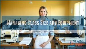 managing class size and equipment