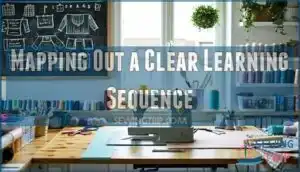 mapping out a clear learning sequence