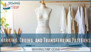 marking, truing, and transferring patterns
