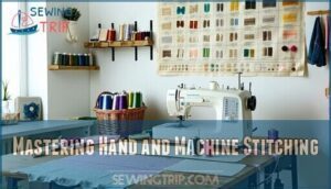 mastering hand and machine stitching