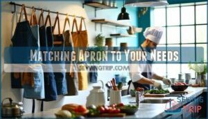 matching apron to your needs