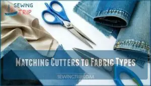 matching cutters to fabric types