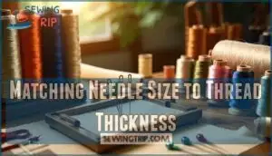 matching needle size to thread thickness