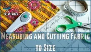 measuring and cutting fabric to size measuring and cutting fabric to size