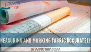 measuring and marking fabric accurately