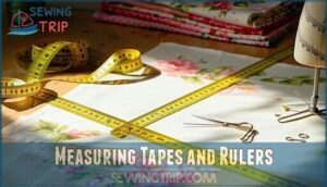 measuring tapes and rulers
