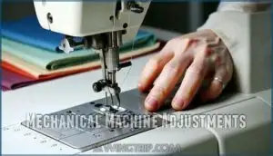 mechanical machine adjustments