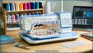 memory capacity and storage for designs