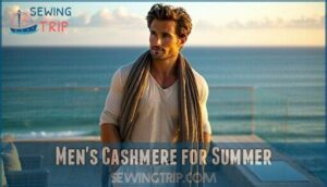 men's cashmere for summer