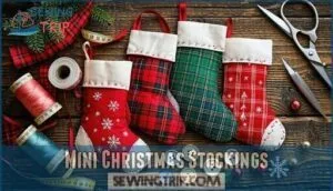 mini christmas stockings