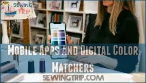 mobile apps and digital color matchers
