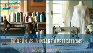 modern vs. vintage applications