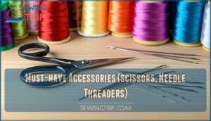 must-have accessories (scissors, needle threaders) must-have accessories (scissors, needle threaders)