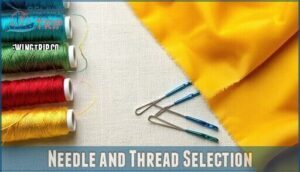 needle and thread selection