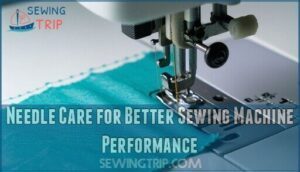 needle care for better sewing machine performance
