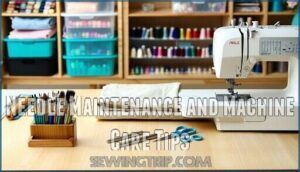 needle maintenance and machine care tips
