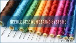 needle size numbering systems