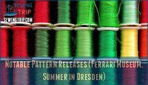 notable pattern releases (ferrari museum, summer in dresden)
