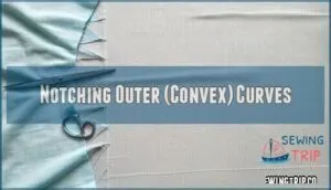 notching outer (convex) curves