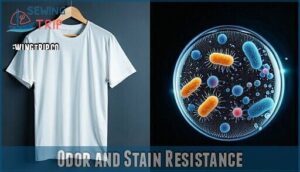 odor and stain resistance