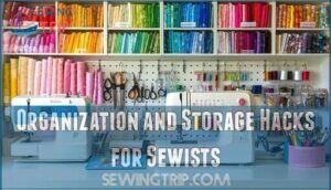 organization and storage hacks for sewists
