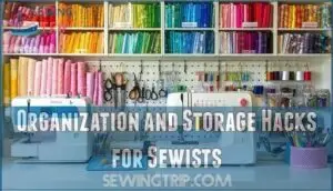 organization and storage hacks for sewists