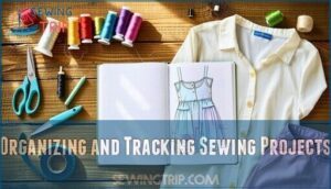 organizing and tracking sewing projects